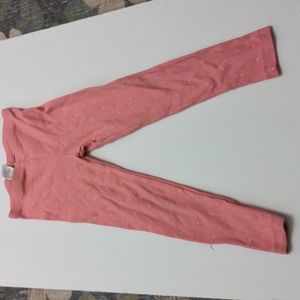 Tea collection pink polka dot leggings